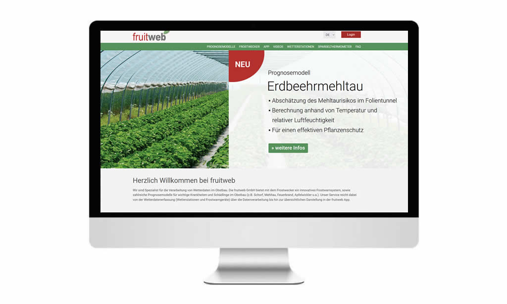 Desktop Ansicht fruitweb.info