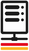 Icon Serverstandort Deutschland